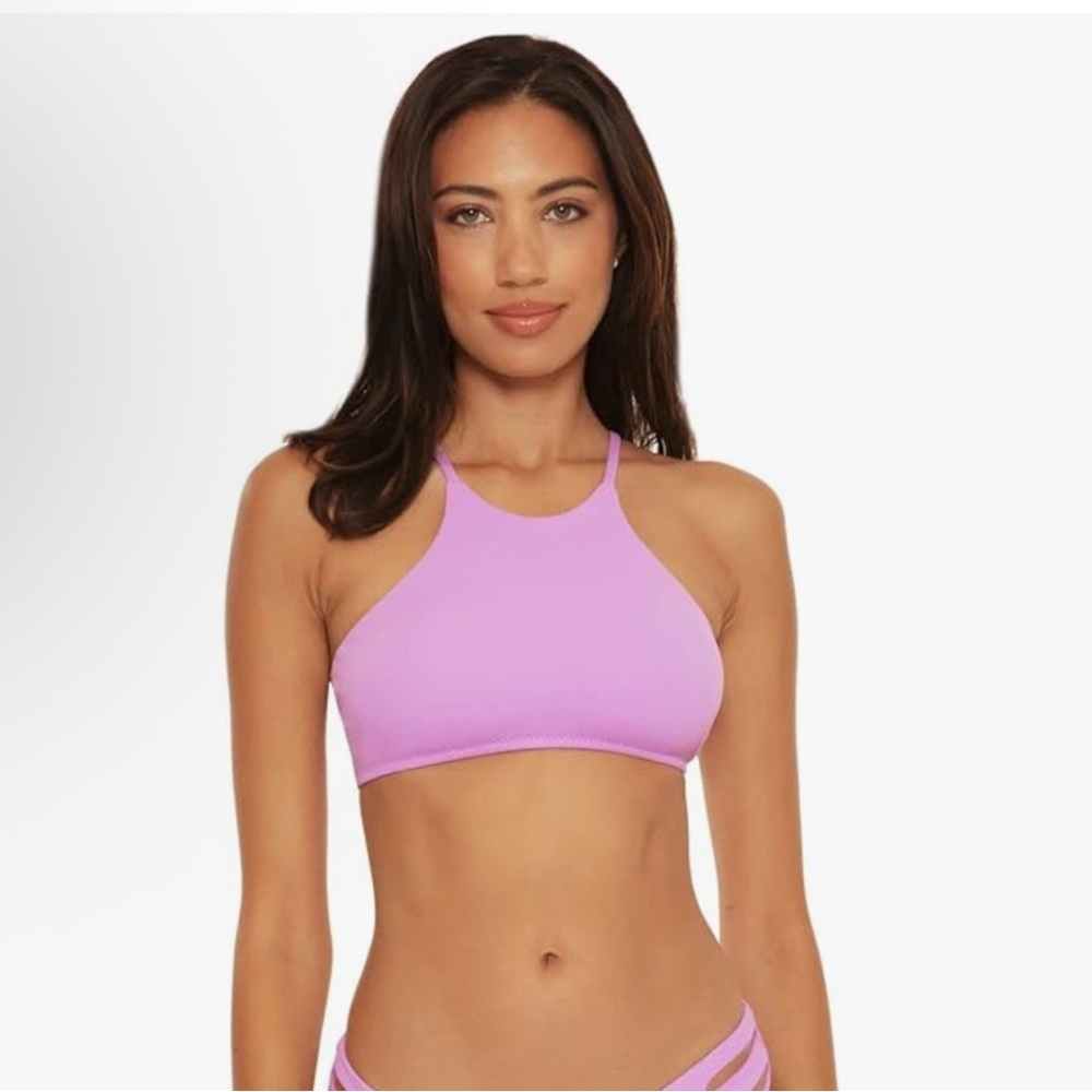 BECCA Purple Halter Bra Intimates Sleepwear